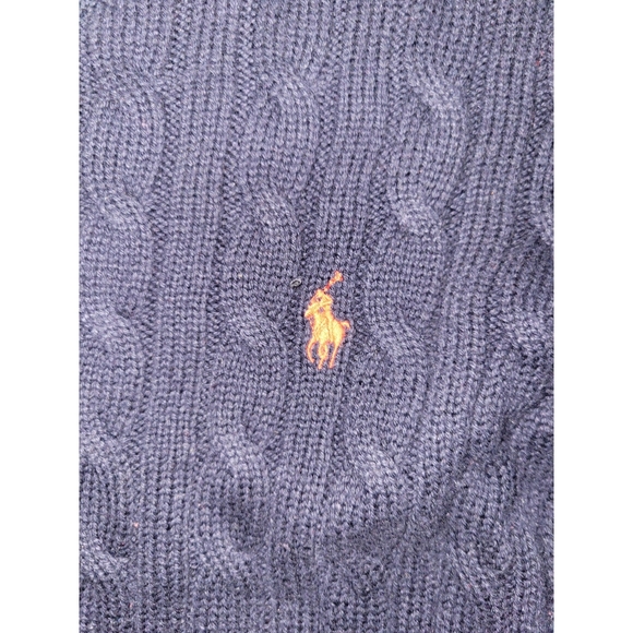 Polo Ralph Lauren Children's Cable-Knit Elbow Patch Sweater Dress - Picture 11 of 12